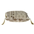 thumbnail image 5 of Gold and Bronze Embroidered Decorative Throw Pillow, 5 of 5