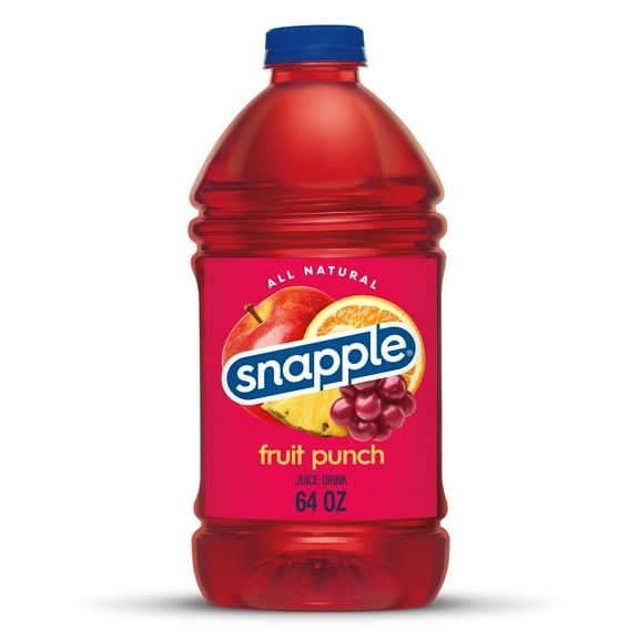 Snapple Fruit Punch Juice Drink, 64 fl oz, Bottle