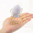 thumbnail image 5 of Makeup Sponge Holder Beauty Sponge Dry Stand Beauty Sponge Holder for Vanity Cat Shape Gold Tone, 5 of 7