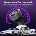 thumbnail image 6 of 85W 4-Port Super Fast Type C Car Charger USB C Compatible iPhone 17/Air/16/15 Pro Max Samsung Galaxy S25 S24 S23 S22 S21 Ultra, Car Phone Adapter Accessories for Men Women, 3FT USB-C Cable, 6 of 11