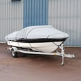 thumbnail image 2 of Budge 1200 Denier V-Hull Boat Cover, Waterproof Outdoor Protection, Size BT-6: 20'-22' Long, 106" Beam, 2 of 8