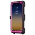 thumbnail image 4 of Mignova Galaxy S9 Case [TriGuard] Shockproof Rugged Hybrid Armor Case Cover with Belt Clip Holster for Galaxy S9 -Purple, 4 of 6