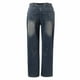 thumbnail image 3 of WILLBEST Jeans Mujer Pantalones Vaqueros Holgados de Barril para Mujer, de Tiro Bajo, Con Parches y Pernera Ancha, Con Bolsillos, Estilo Urbano Informal, Diseño Artístico, Ajuste Cómodo. Extra Grande, 3 of 4