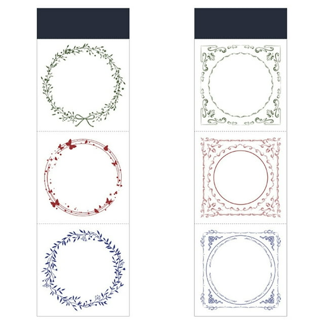 Coofit Scrapbook Paper Vintage DIY: 2 Pads Aesthetic Paper Journaling Paper for Writing
