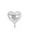 Silver, variant on shyuyusa 10pcs Black Foil Heart Shaped Balloons 18 Inch Heart Mylar Balloons For Baby Shower Wedding Valentine Decorations Love Balloons Party Decorations