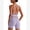 Lavender, variant on Womens Cross Back Athletic Tank Tops with Bulit in Bra V Neck Longline Sports Gym Bra Workout Yoga Pilates Tops