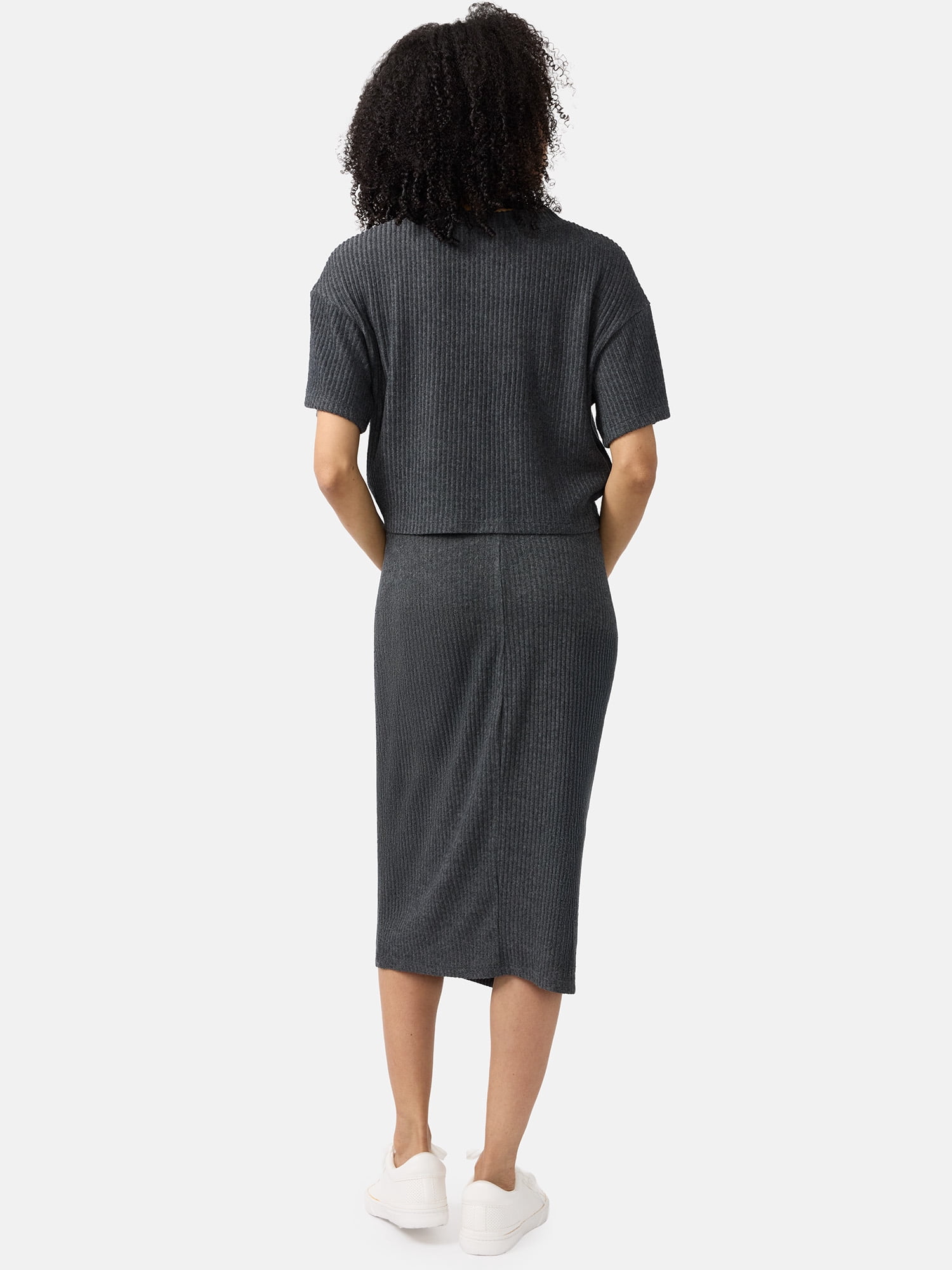 Ingrid & Isabel For Every Belly Maternity Cozy Rib Skirt