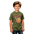 thumbnail image 3 of Shinyii Boys Basketball Graphic Tee Short Sleeve Crew Neck T-Shirt Summer Top, Sizes 2-13, 3 of 3
