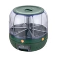 thumbnail image 1 of Dispensador de arroz giratorio de 360 degree, contenedor de almacenamiento de cocina, 6 rejillas giratorias para alimentos S, 1 of 9