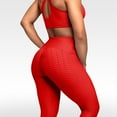 thumbnail image 4 of 26"Neon Red yoga leggings,XL, 4 of 6