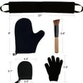 thumbnail image 6 of Self Tanning Mitt Applicator Kit, 5 Pcs Self Tanning Mit with Thumb and Back Lotion Applicators for Women Body Beauty, 6 of 9