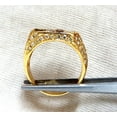 thumbnail image 5 of 2.30ct Natural Fancy color Diamonds Mens Ring 14Kt Classic Cigar Statement, 5 of 8