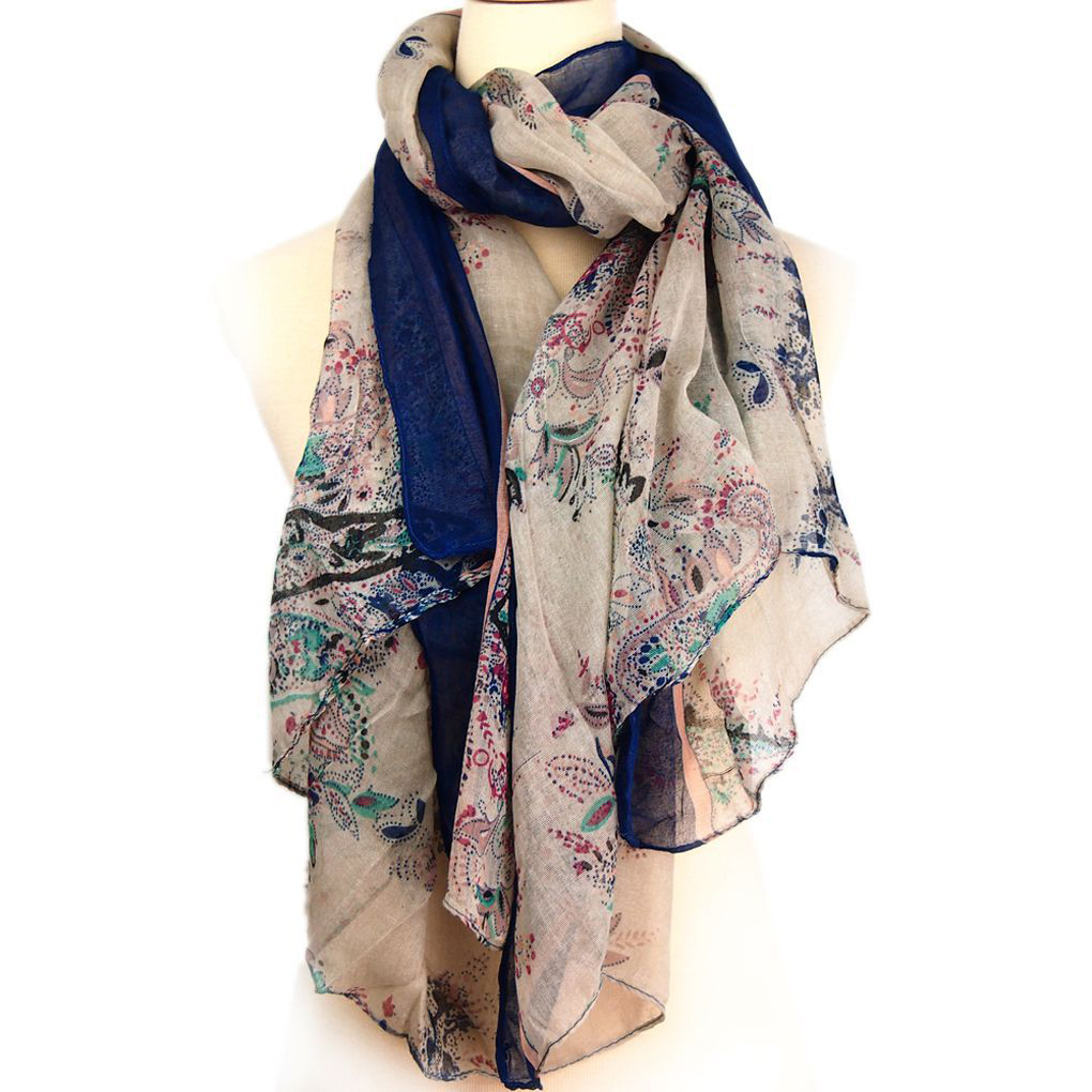 Girls Long Neck Scarf Warm Wrap Scarves 