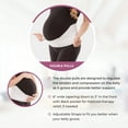 Gabrialla Medium Support Pregnancy Belly Band for Women, Back