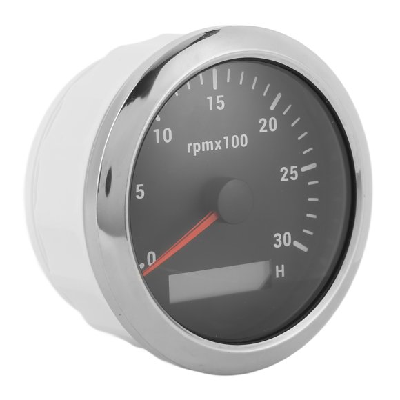 85mm Pointer Tachometer 0-3000rpm Adjustable 7 Color Backlight for Car Boat Engine Generator 9-32V DC
