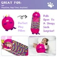 thumbnail image 4 of KKL Kids 2-in-1 Foldable Unicorn Sleeping Bag, Pink, 4 of 5