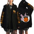 thumbnail image 1 of Anime Hoodie Zip Up Jacket Karasuno Plus Size Sweatshirt Harajuku Unisex, 1 of 7
