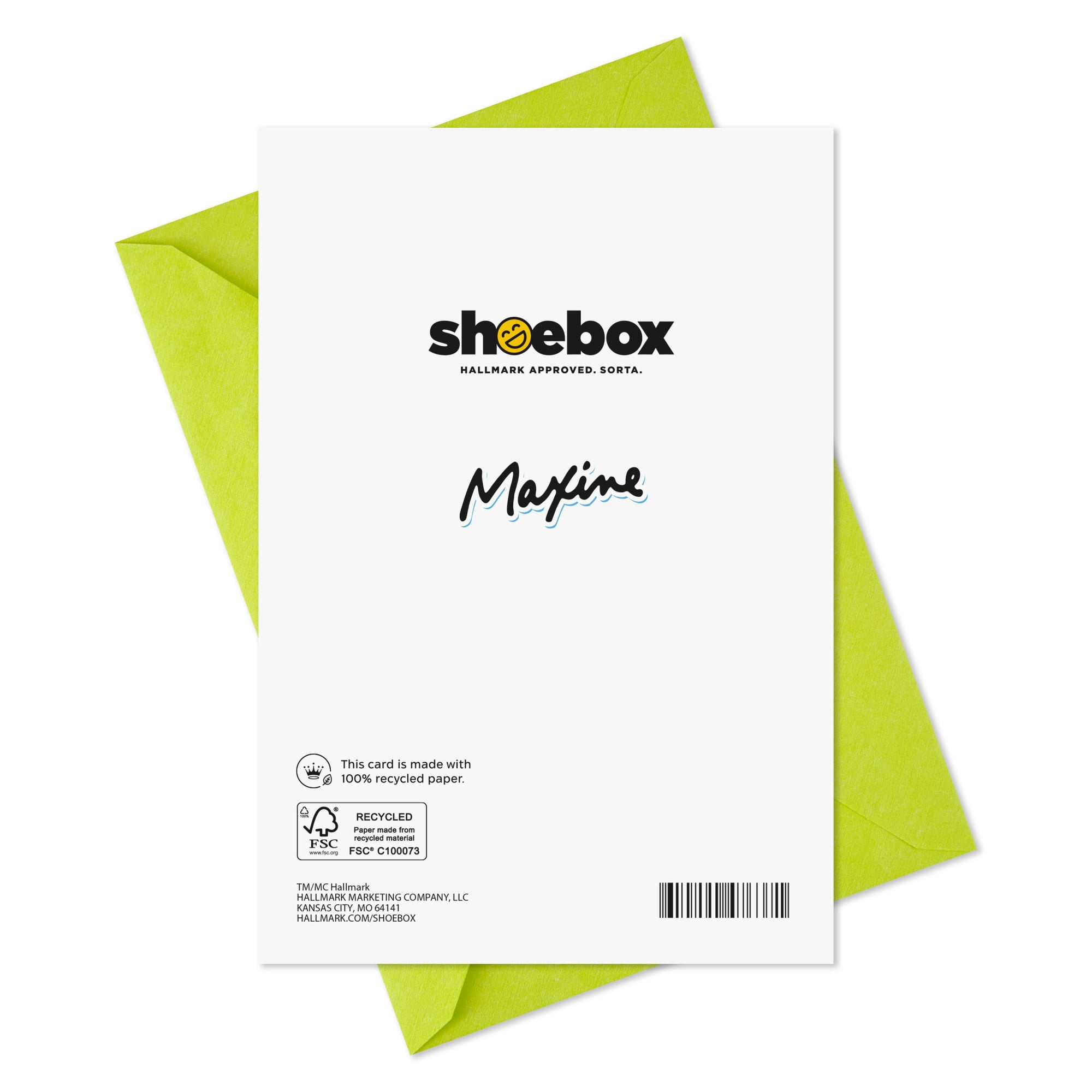 Hallmark Shoebox Maxine Funny Birthday Card (You're Not Getting Old)