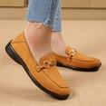 thumbnail image 4 of Mepaouo Women's Slip on Loafers Comfortable Dressy Walking Flats Suede Driving Work Moccasins Shoes, 4 of 8