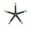 Black and Green, variant on PRISP Gaming Chair Base Replacement - 5 Legs Base, Black and Red, Office Desk Chair Parts