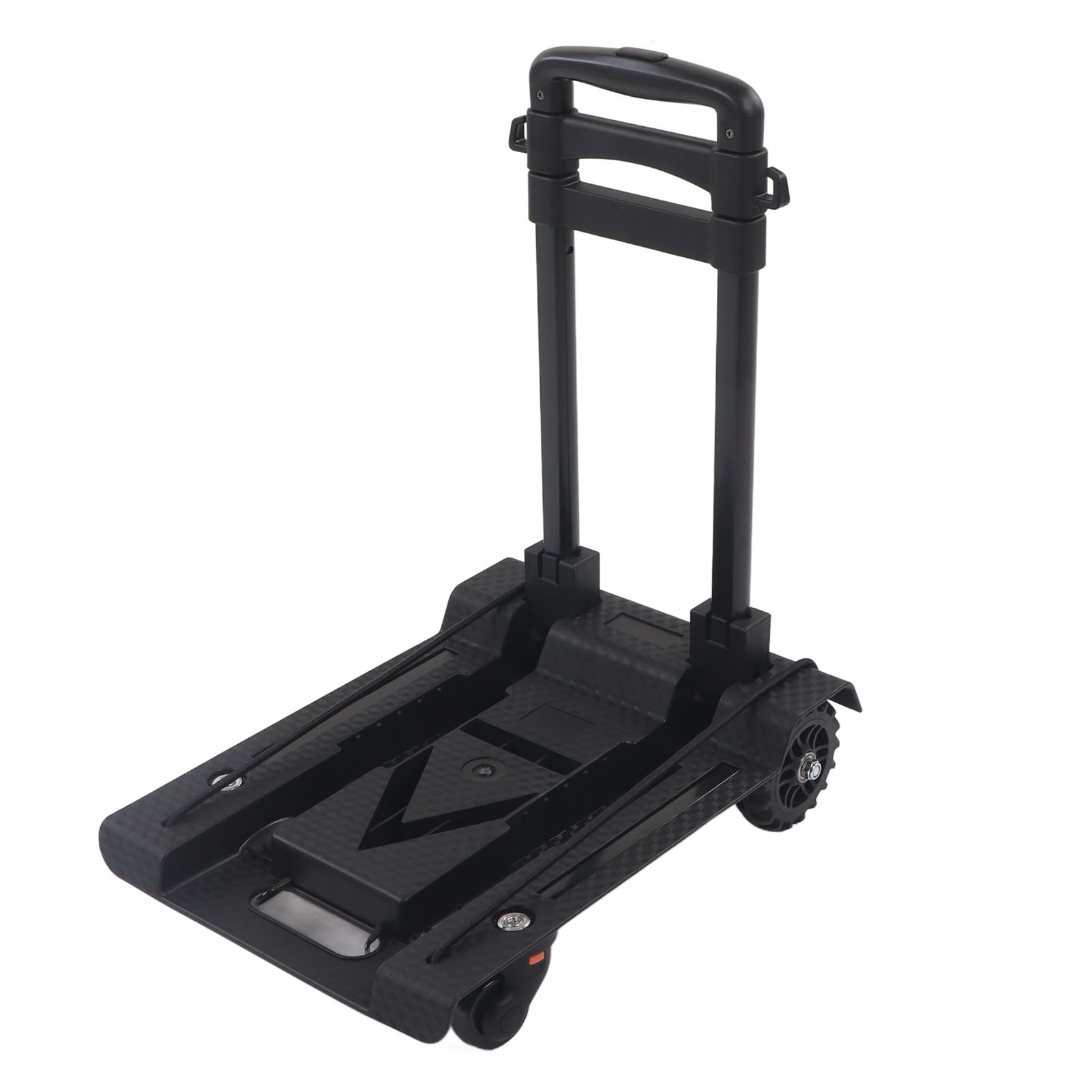 Foldable Hand Truck, 4 Wheels Folding Trolley 40KG Load Bearing For