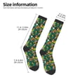 thumbnail image 5 of Balery Cute Tribal Leopards Printed Novelty Socks Men's Women's Crew Socks Sports Socks Knee High Socks Cotton Socks Quirky and Cool Socks, 5 of 9