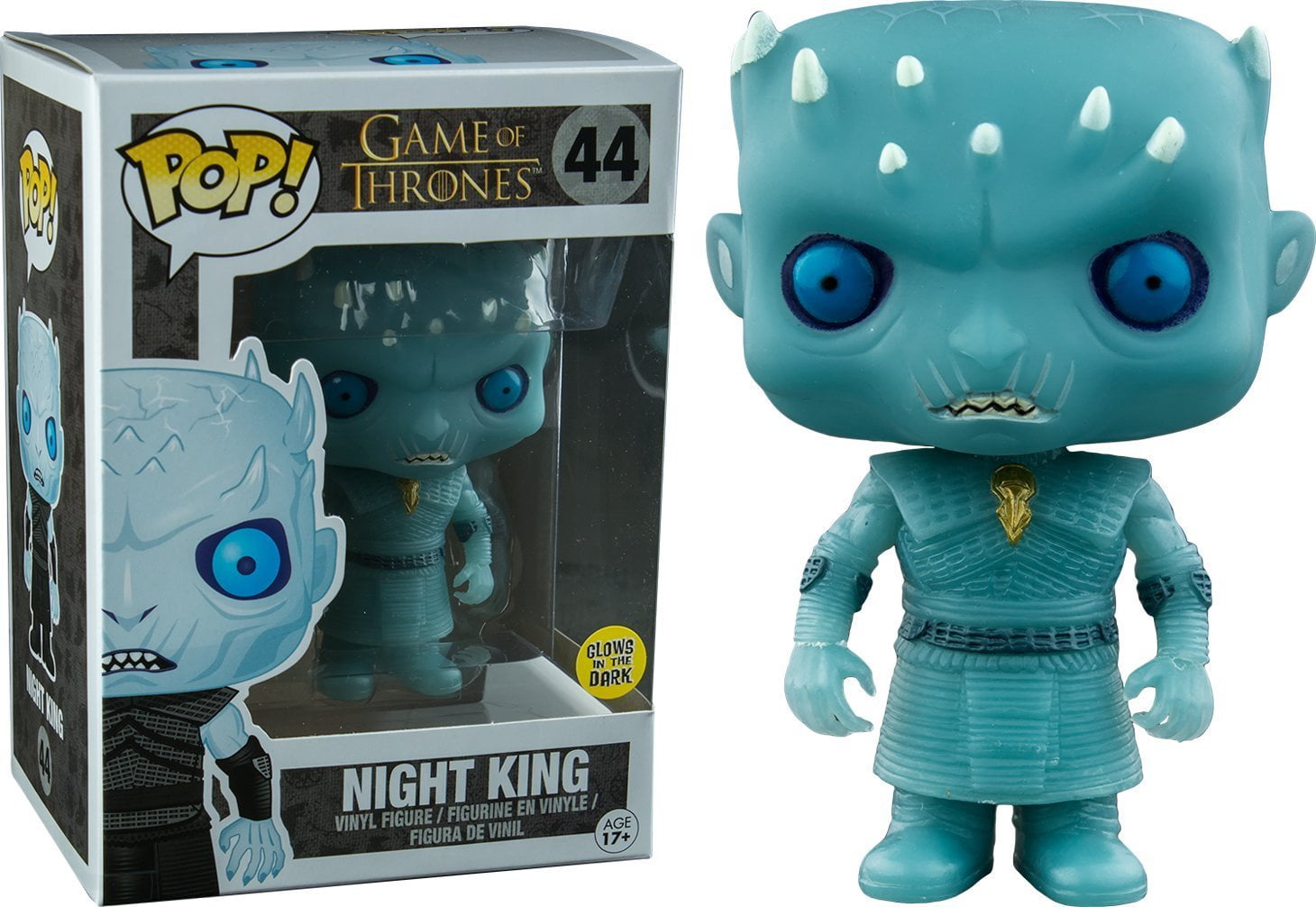 Funko Pop TV: Game of Thrones - Night King Glow Exclusive Vinyl Figure - Walmart.com - Walmart.com