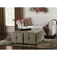 thumbnail image 2 of Linon Home Décor Ashton Area Rug Collection, Charcoal and Gold, 5' x 8', 2 of 5