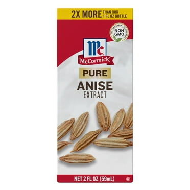 McCormick Non-GMO Pure Anise Extract, 2 fl oz Box
