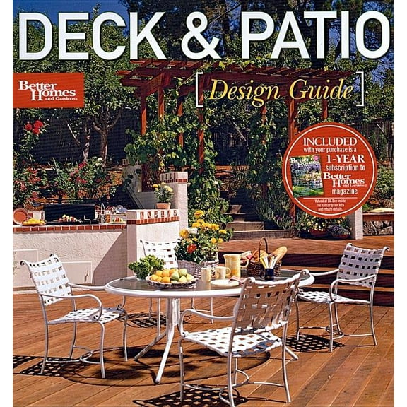Better Homes and Gardens Home: Deck & Patio Design Guide (Better Homes and Gardens) (Paperback)