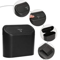 Clearance!Hanging Car Trash Can with Lid, Waterproof Leakproof Multifunctional Car Chair Back Car Door Hanging Storage Box Multi-function Garbage Bag Car Sueds Storage Supplies