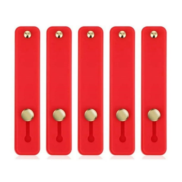 5pcs Men's And Women's Suitable Phone Case Wrist Strap Finger Self-adhesive Lazy Person Support