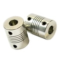 thumbnail image 5 of 2 Unids 5 Mm X 8 Motor Acoplador De Eje De Mandíbula 5 Mm A 8 Mm Aleación De Aluminio Acoplamientos Flexibles Conector De Junta OD 19x25 Mm jinwen Acoplamientos flexibles de 5 mm a 8 mm, 5 of 5