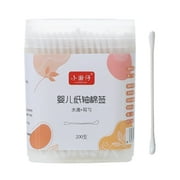 200 Pcs Cotton Swabs Isopos for Ears Nose Cleaner Children Double-headed Cleaning