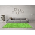 thumbnail image 3 of Ahgly Company Indoor Rectangle Abstract Green Modern Area Rugs, 6' x 9', 3 of 4