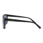 Green Kush Men's Sunglasses Matte Black Classic Square Frame UV400