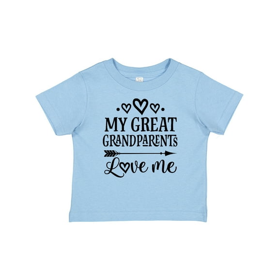 Inktastic My Great Grandparents Love Me Boys or Girls Baby T-Shirt