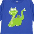 thumbnail image 4 of Inktastic Green Dragon Boys or Girls Long Sleeve Toddler T-Shirt, 4 of 5