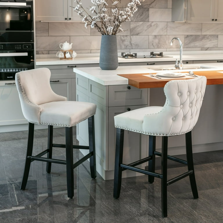 Kitchen island chairs with back deals