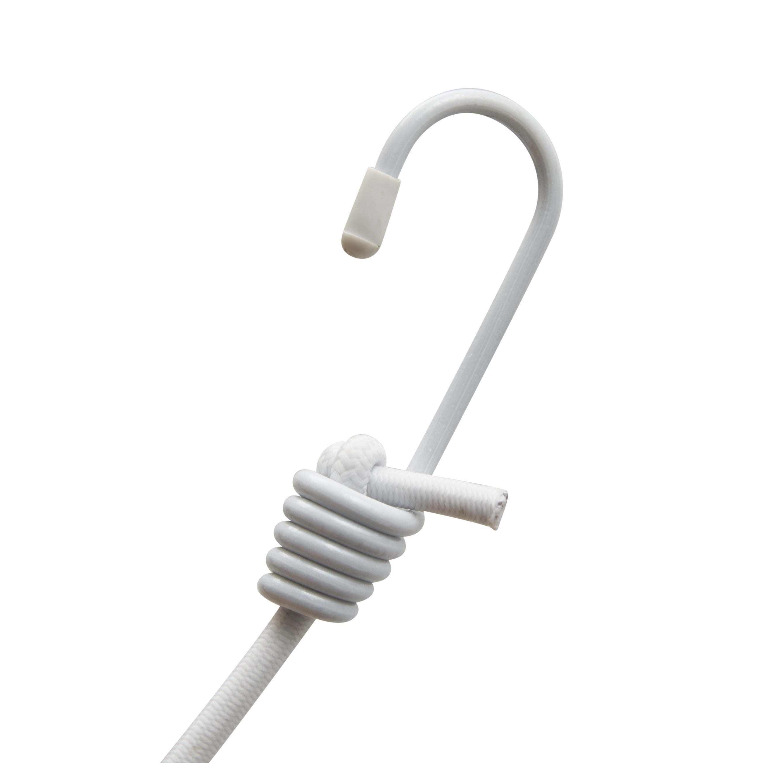 (6 pack) Mainstays Portable Indoor-Outdoor 6 ft Bungee Clothesline, White