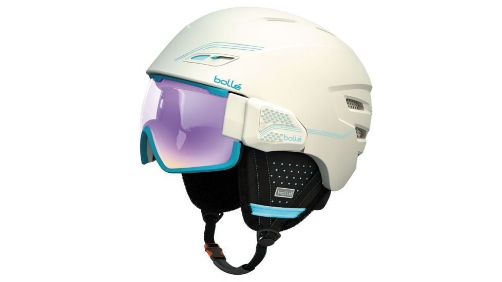 Bolle Osmoz Helmet & Visor Soft White Aurora Lens 58-61CM by