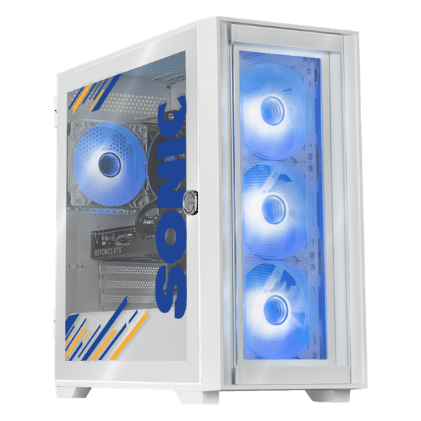 PC Gamer Xtreme PC Gaming NVIDIA GeForce RTX 5060 AMD Ryzen 7 5700 32GB SSD 1TB WIFI W10 Sonic Edition gaming competitivo y streaming