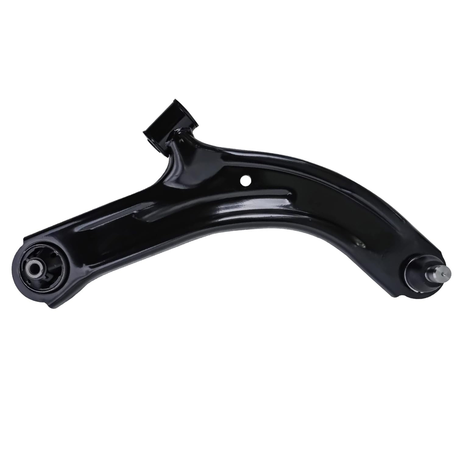 Detroit Axle - Front Lower Right Complete Control Arm w/ Ball Joint Assembly For - 2009-2014 Nissan Cube - [2007-2011 Nissan Versa] - 2012 Versa 1.8L Hatchback
