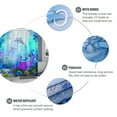 thumbnail image 6 of Kids Dolphin Shower Curtain for Bathroom Decor 72Wx72H Ocean Sea Underwater Turtle Fish Tropical Coral Reef Marine Wildlife Art Printed Fabric Polyester Waterproof 12 Pack Plastic Hooks, 6 of 7