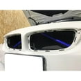 thumbnail image 5 of Dual Sports Blue Behind Kidney Grille V-Bar Decoration Cover Trims, For BMW Fxx 5 6 7 Series, X1 X2, 5 of 9