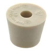 Drilled Rubber Stopper #6 (Set of 10)