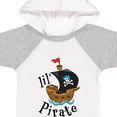 thumbnail image 4 of Inktastic Lil' Pirate Pirate Ship, Blue Bandana Boys or Girls Baby Bodysuit, 4 of 5