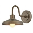 thumbnail image 7 of 1 Light Small Outdoor Wall Lantern In Industrial Style 9.5 Inches Wide By 9 Inches High-Antique Brushed Aluminum Finish Hinkley Lighting 12076Al, 7 of 7