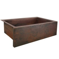 Native Trails CPK292 Pinnacle Copper Kitchen Sink, Antique Copper