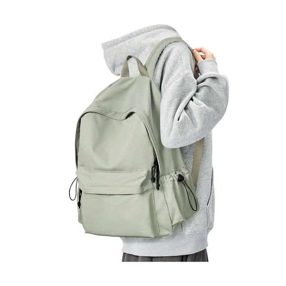 Mochila BJLFS verde resistente al agua 24 L para niñas/niños de 14 pulgadas